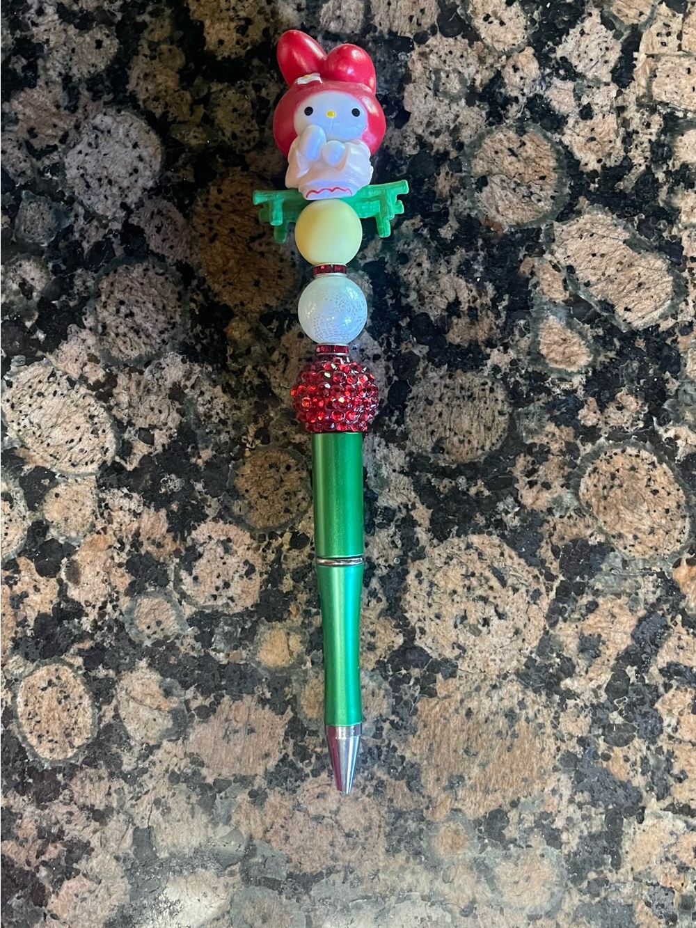 Hello kitty beaded pen